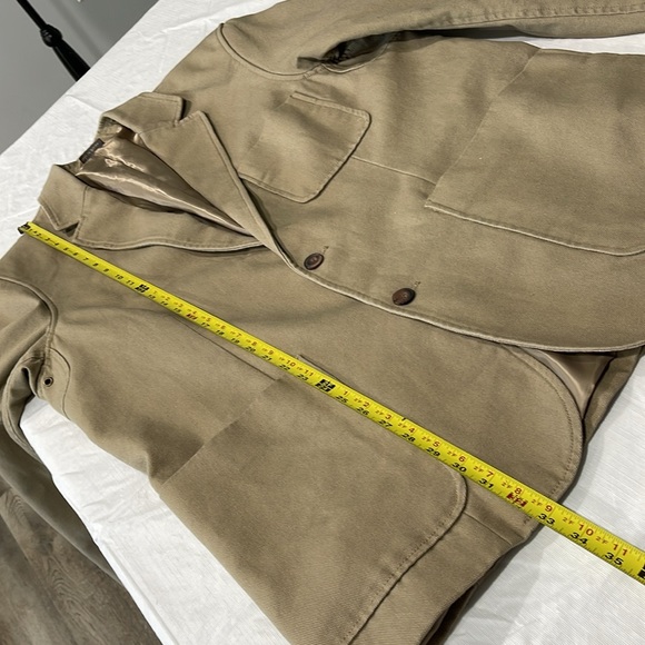 Duluth Trading canvas field utility blazer jacket men’s Size Large Tall - Picture 10 of 12